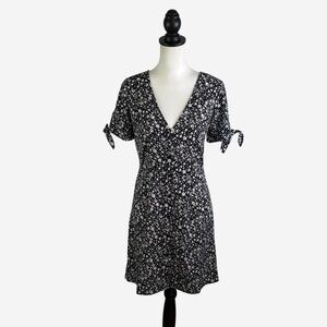 Modcloth Mini Dress Just Gotta Have It Black Floral
